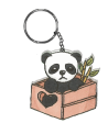 Porte-clé Panda Sushi Terre Planète |  hoshimagu.com